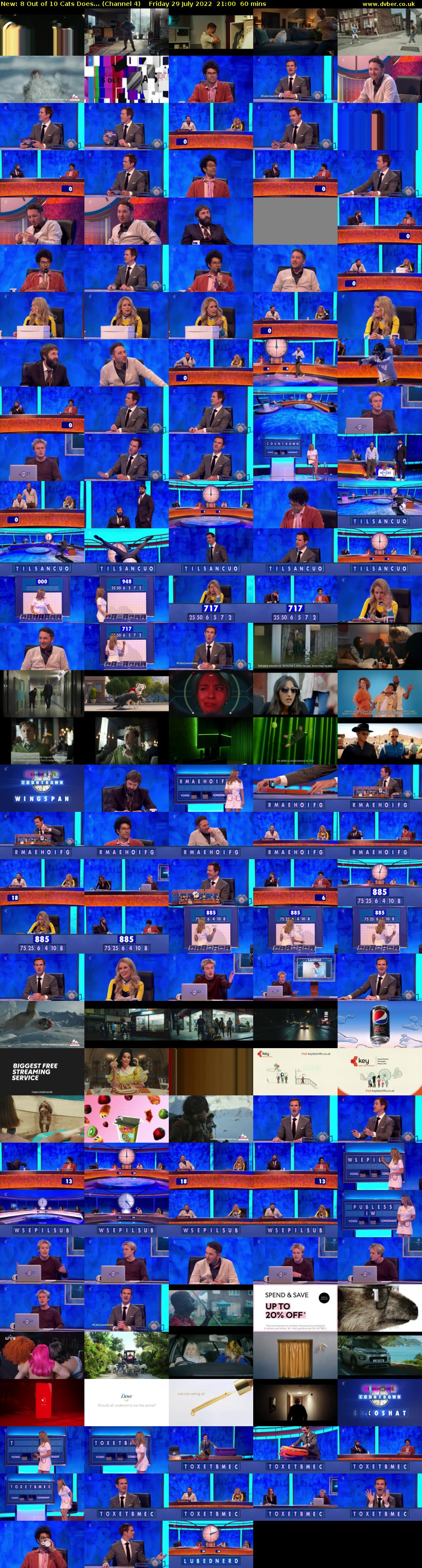 8 Out of 10 Cats Does... (Channel 4) Friday 29 July 2022 21:00 - 22:00