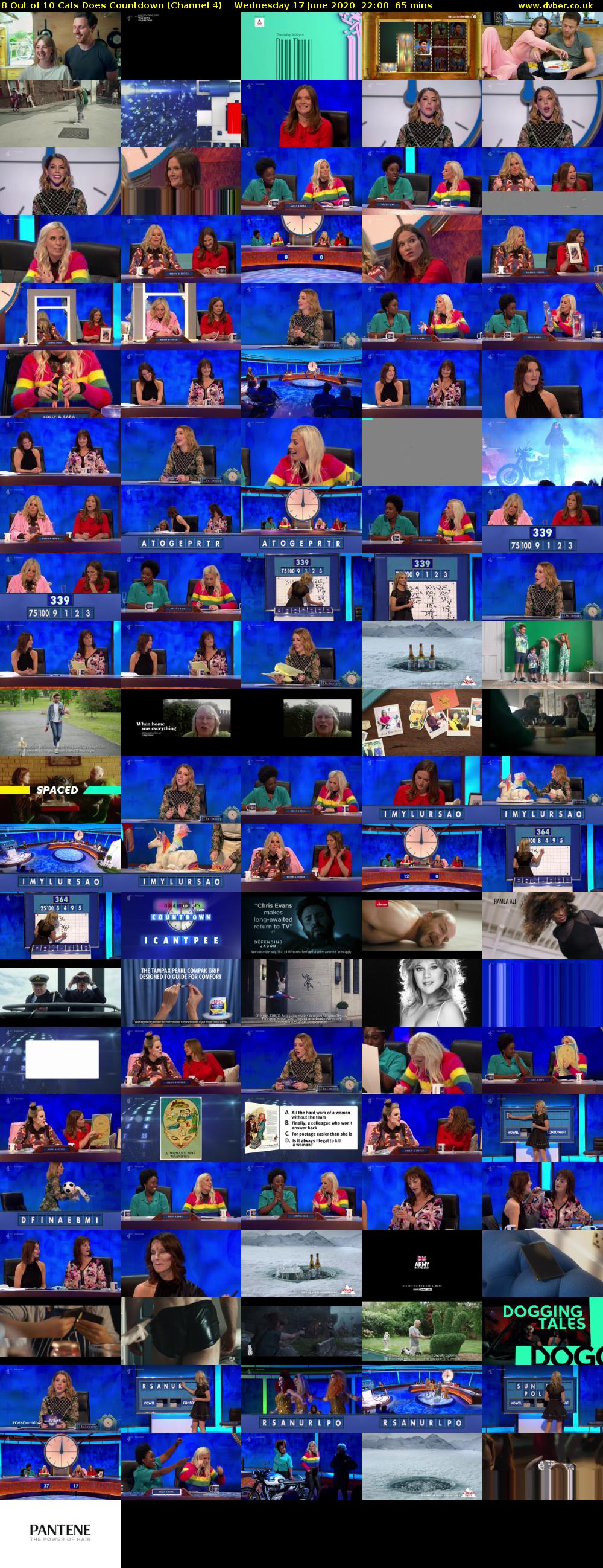 8 Out of 10 Cats Does Countdown (Channel 4) Wednesday 17 June 2020 22:00 - 23:05