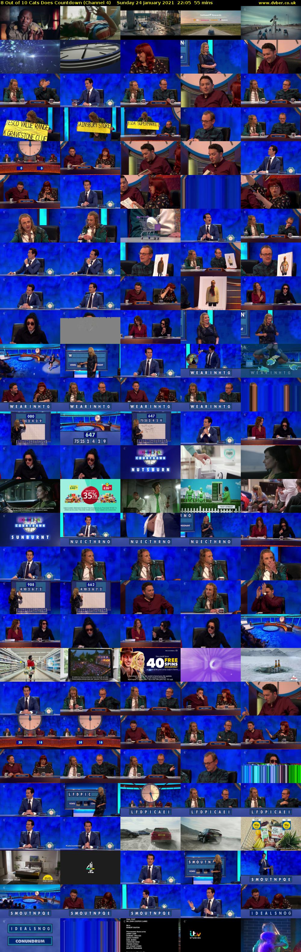 8 Out of 10 Cats Does Countdown (Channel 4) Sunday 24 January 2021 22:05 - 23:00