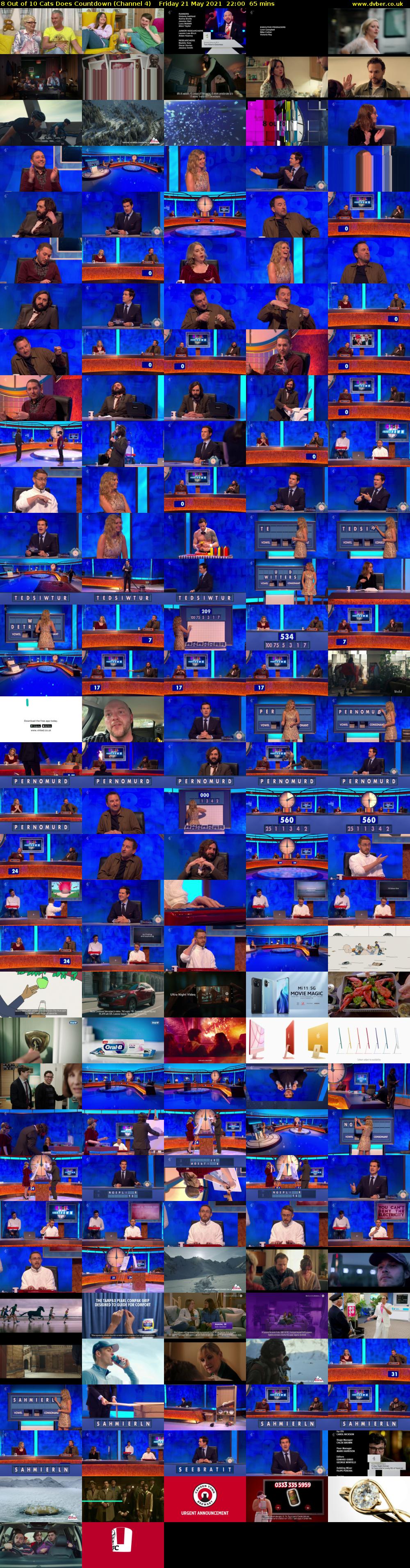 8 Out of 10 Cats Does Countdown (Channel 4) Friday 21 May 2021 22:00 - 23:05
