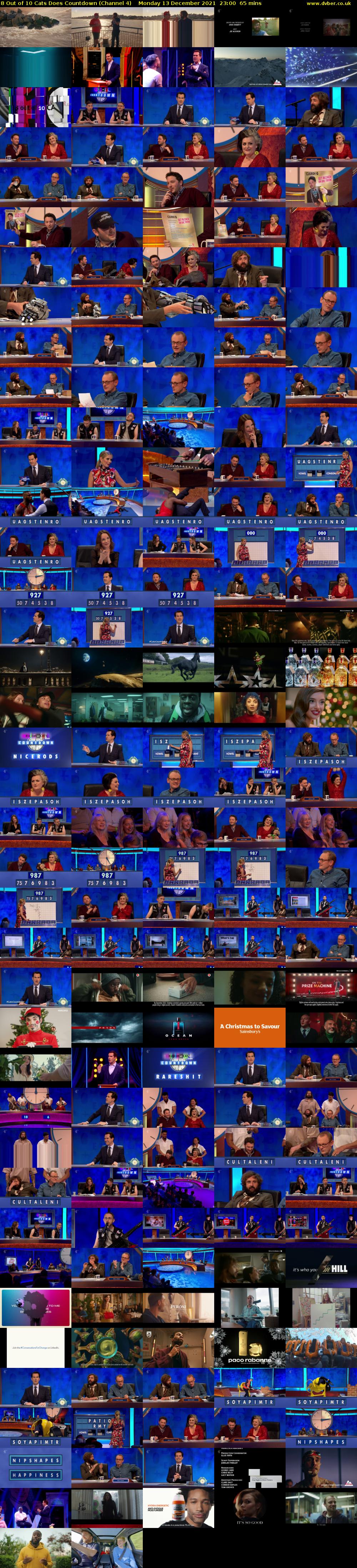 8 Out of 10 Cats Does Countdown (Channel 4) Monday 13 December 2021 23:00 - 00:05