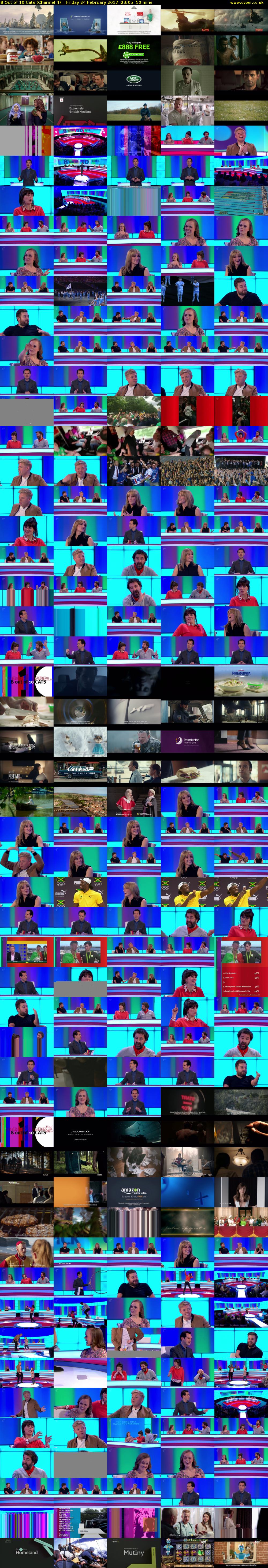 8 Out of 10 Cats (Channel 4) Friday 24 February 2017 23:05 - 23:55