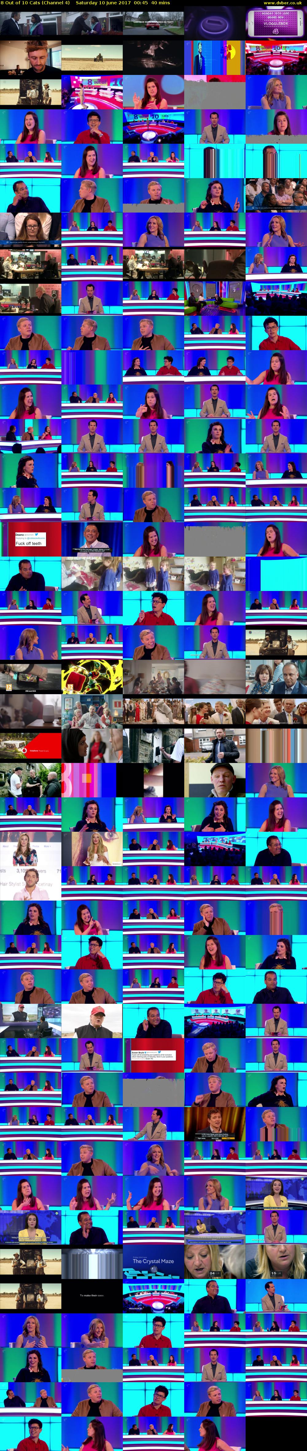 8 Out of 10 Cats (Channel 4) Saturday 10 June 2017 00:45 - 01:25