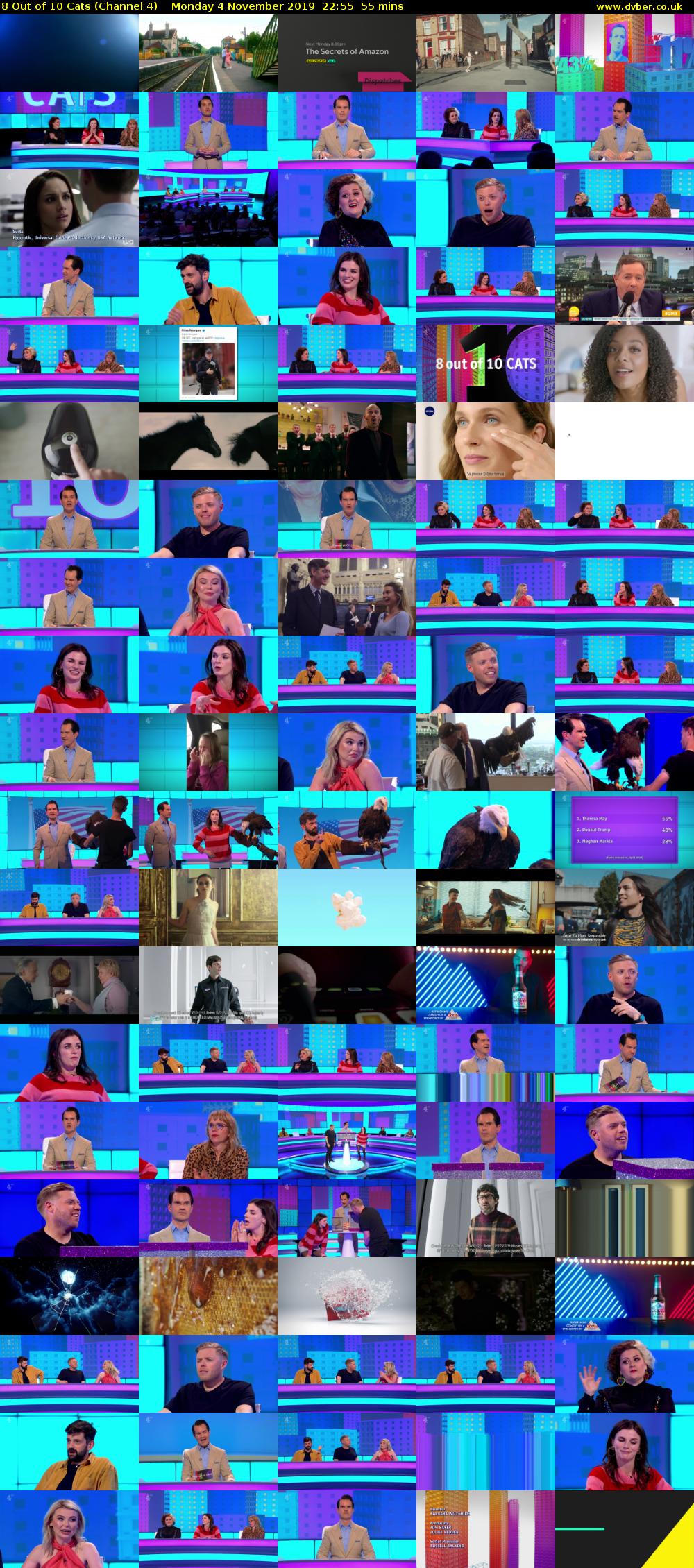 8 Out of 10 Cats (Channel 4) Monday 4 November 2019 22:55 - 23:50