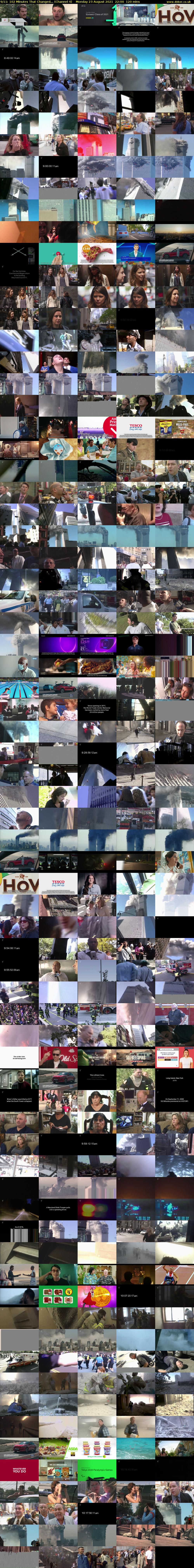 9/11: 102 Minutes That Changed... (Channel 4) Monday 23 August 2021 22:00 - 00:00