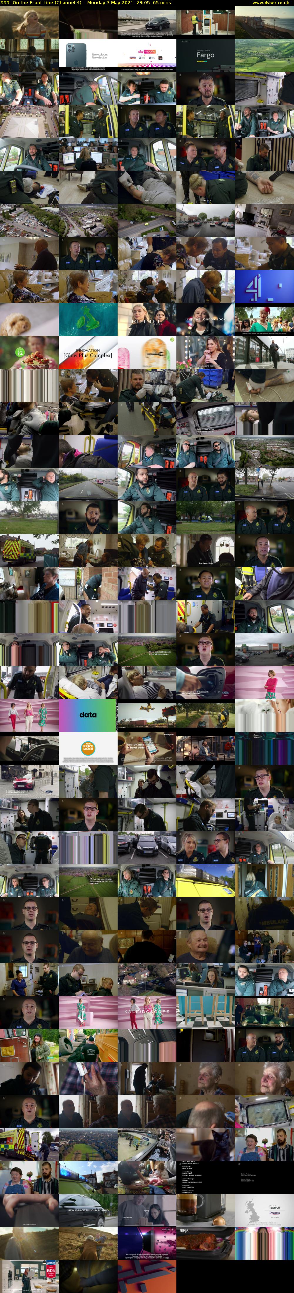 999: On the Front Line (Channel 4) Monday 3 May 2021 23:05 - 00:10