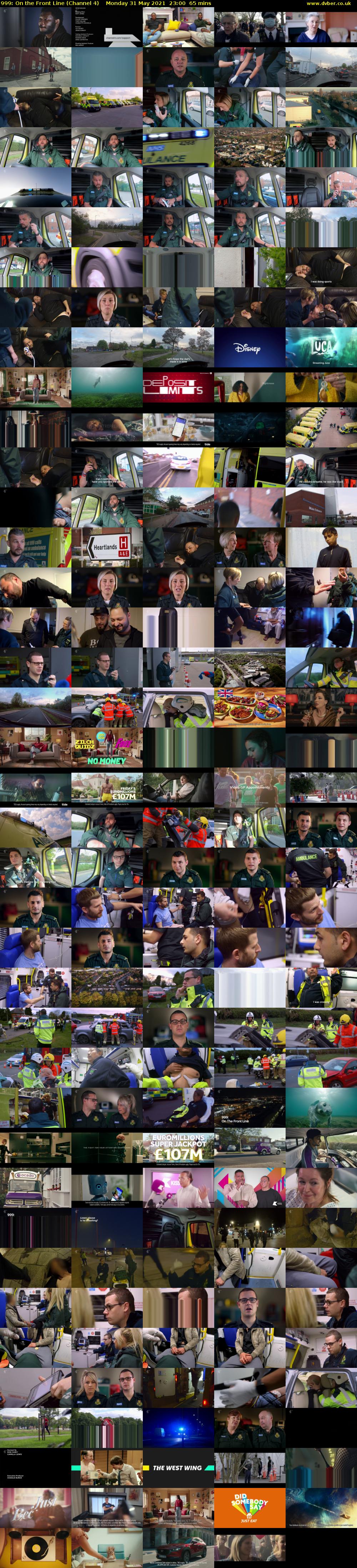 999: On the Front Line (Channel 4) Monday 31 May 2021 23:00 - 00:05