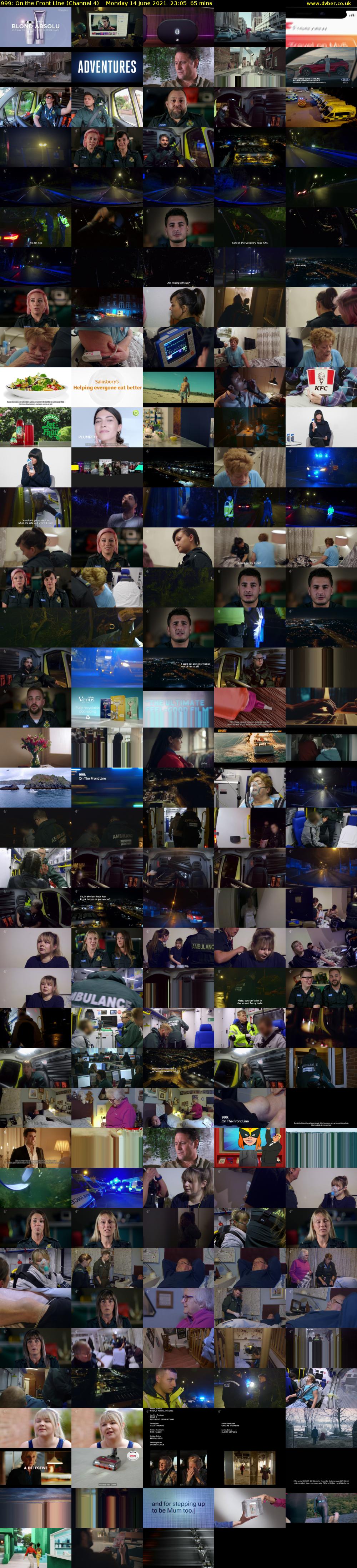999: On the Front Line (Channel 4) Monday 14 June 2021 23:05 - 00:10