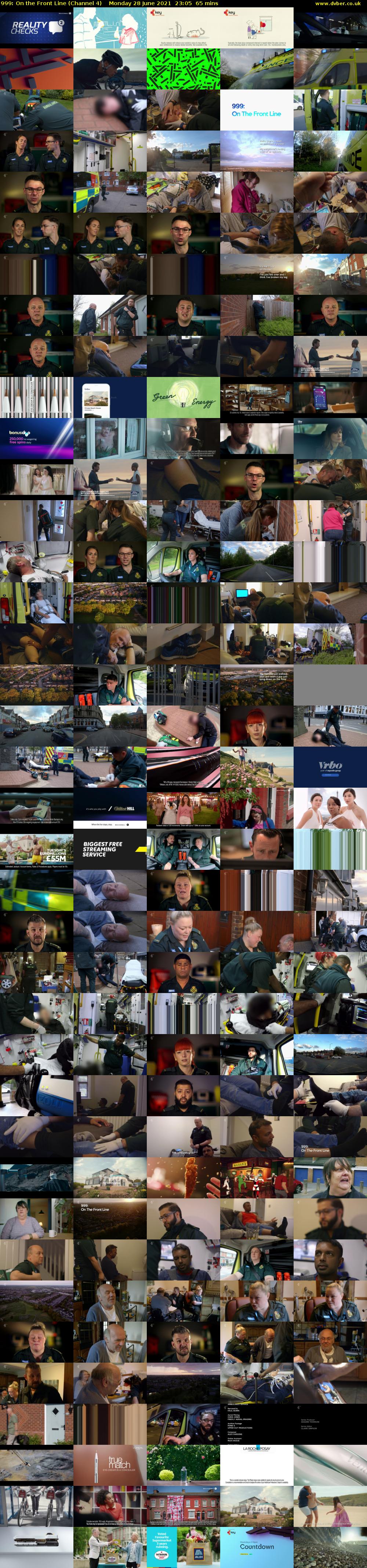 999: On the Front Line (Channel 4) Monday 28 June 2021 23:05 - 00:10