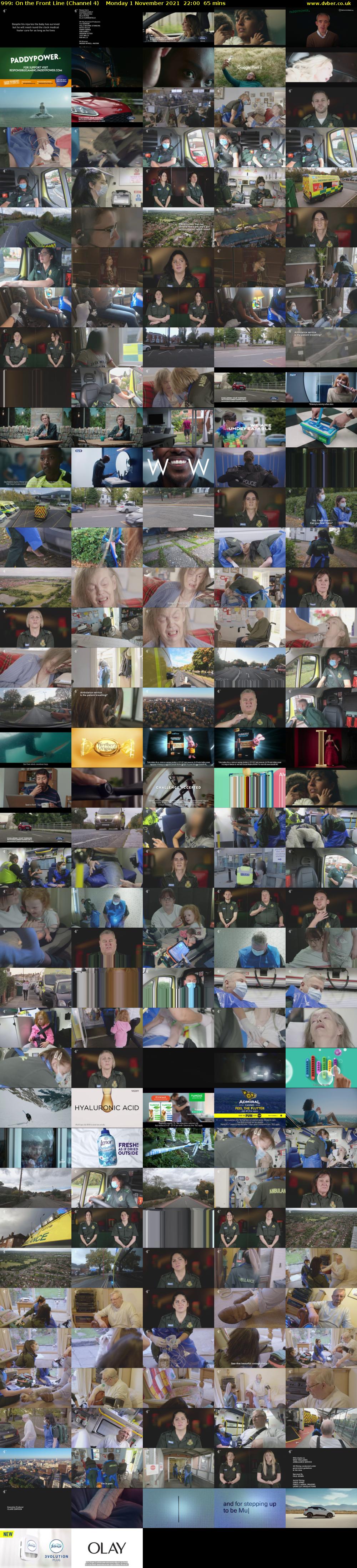 999: On the Front Line (Channel 4) Monday 1 November 2021 22:00 - 23:05
