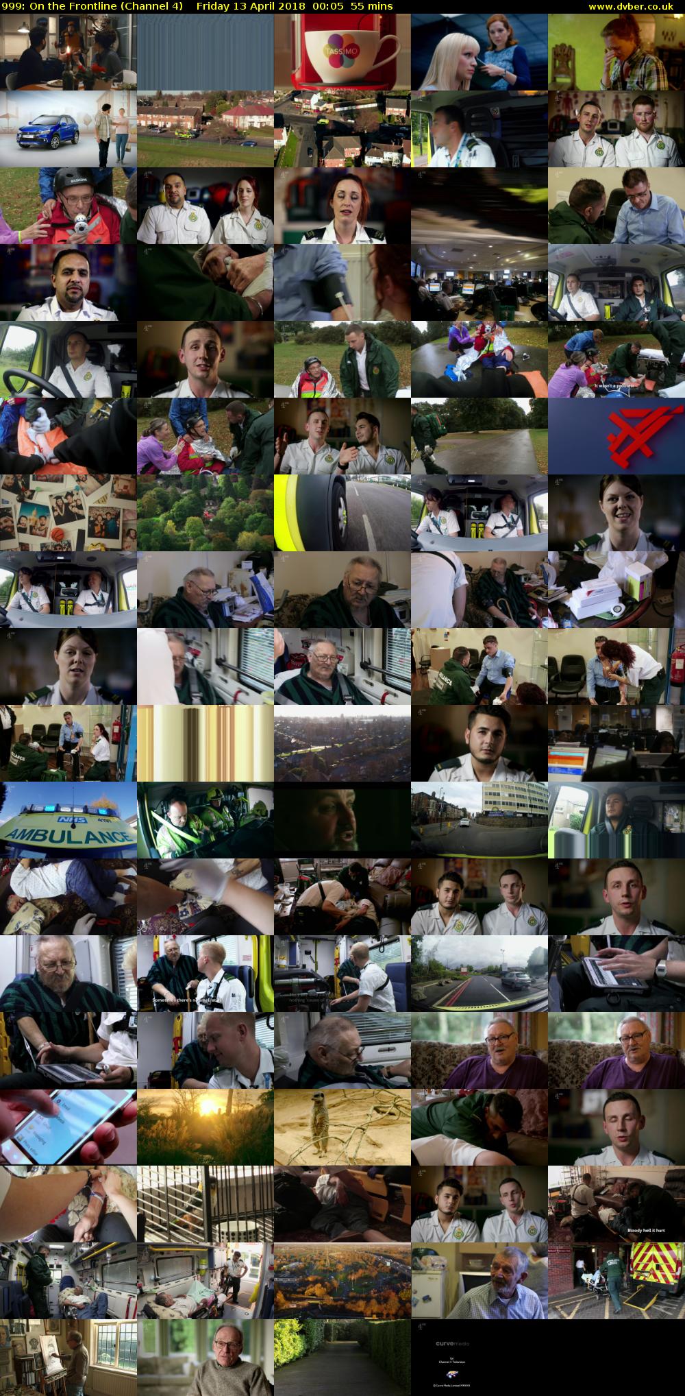 999: On the Frontline (Channel 4) Friday 13 April 2018 00:05 - 01:00