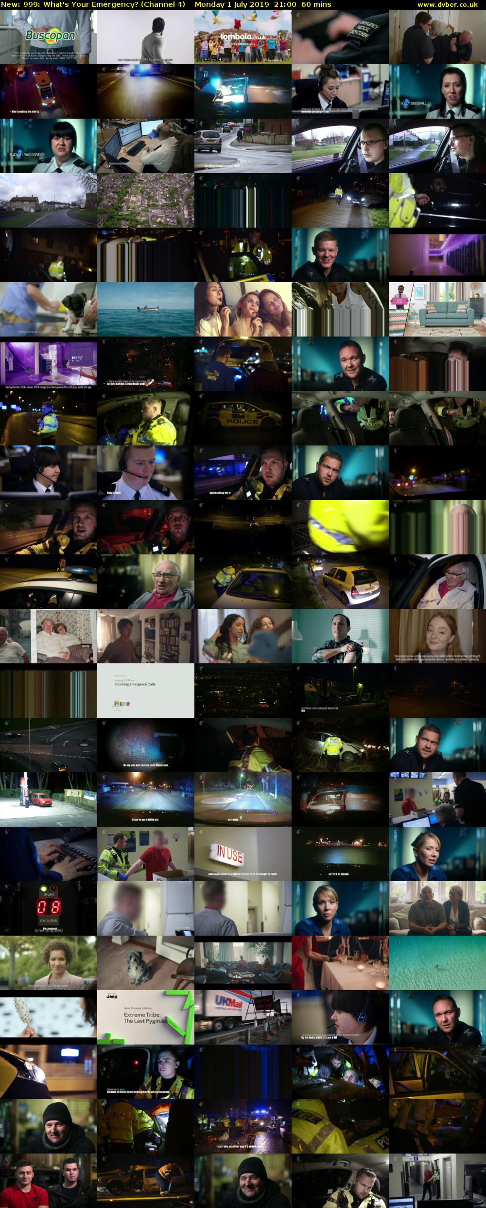 999: What's Your Emergency? (Channel 4) Monday 1 July 2019 21:00 - 22:00