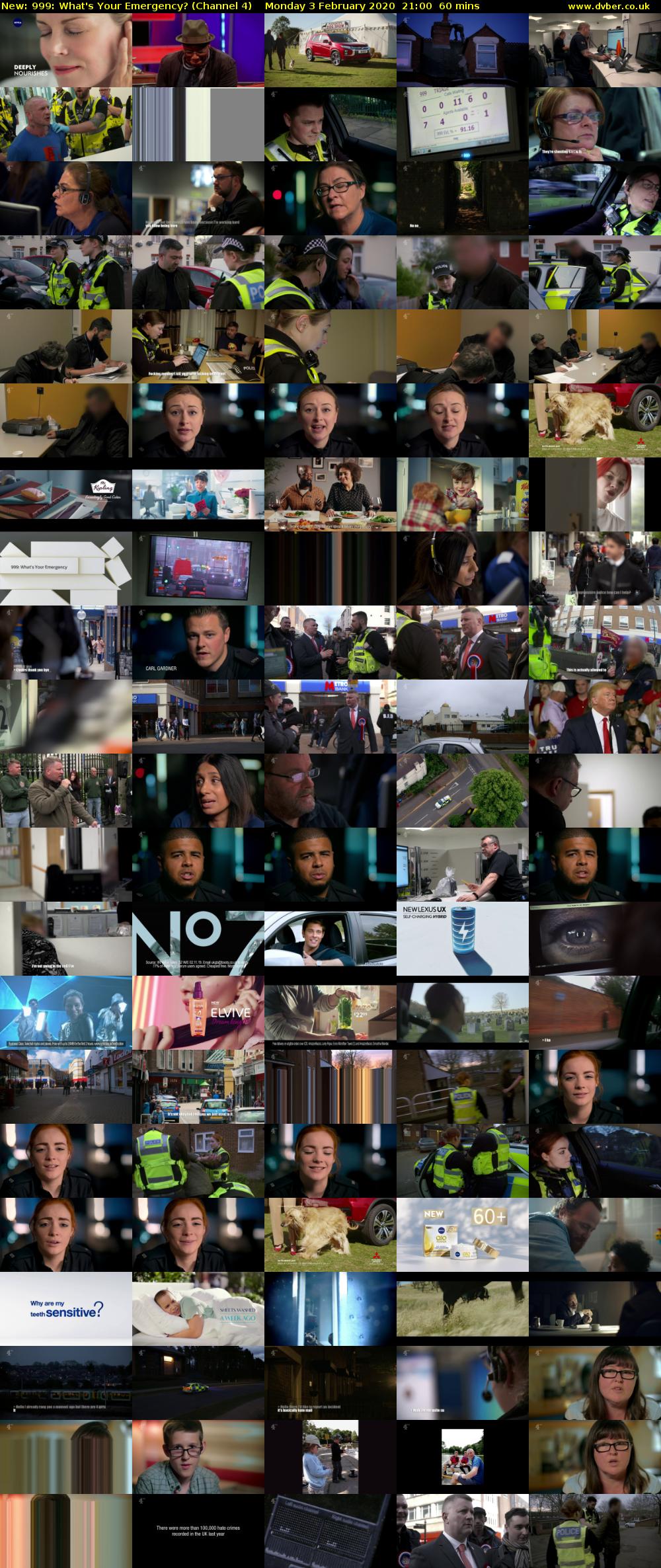 999: What's Your Emergency? (Channel 4) Monday 3 February 2020 21:00 - 22:00