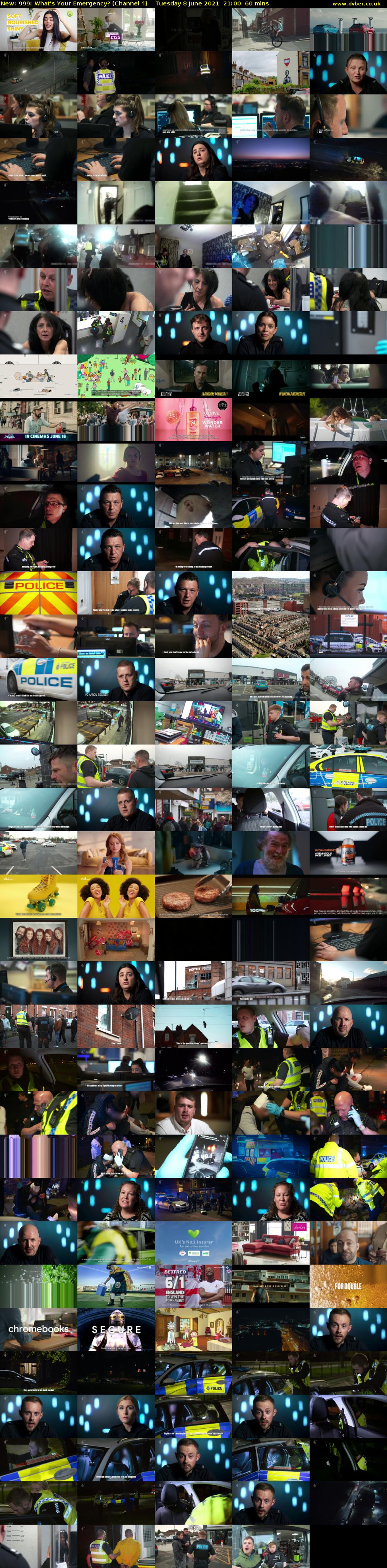 999: What's Your Emergency? (Channel 4) Tuesday 8 June 2021 21:00 - 22:00