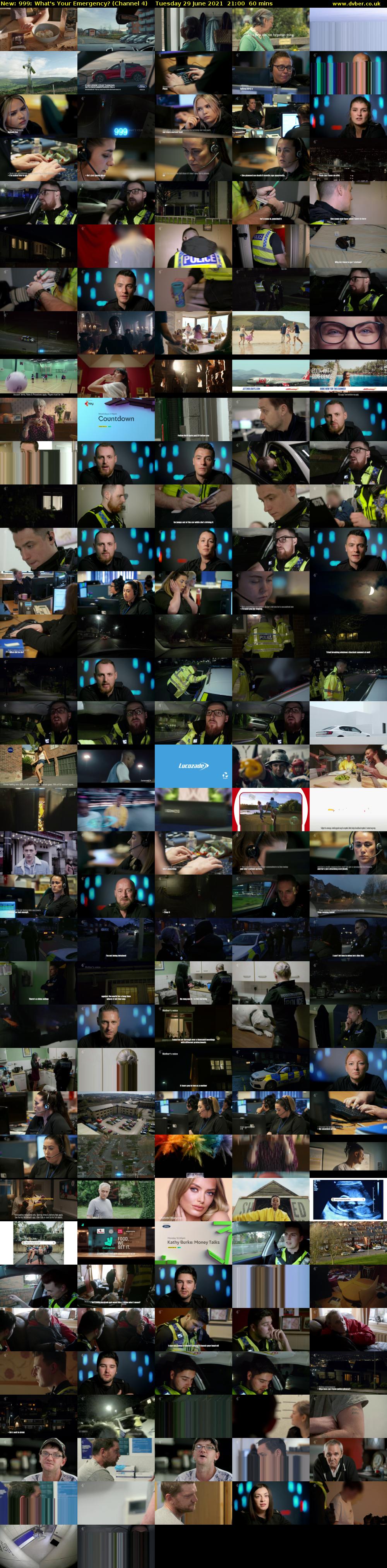 999: What's Your Emergency? (Channel 4) Tuesday 29 June 2021 21:00 - 22:00