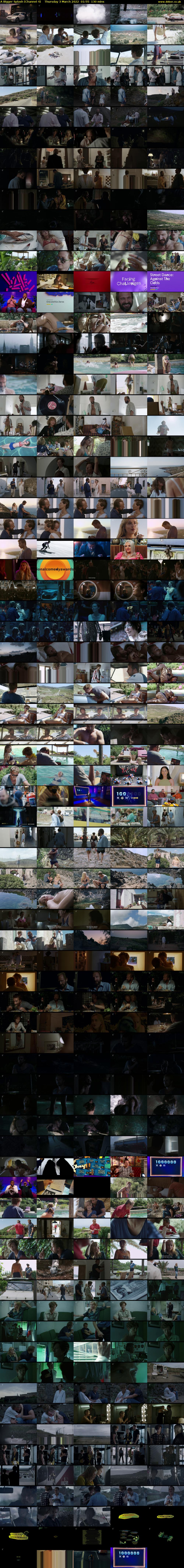 A Bigger Splash (Channel 4) Thursday 3 March 2022 01:55 - 04:05
