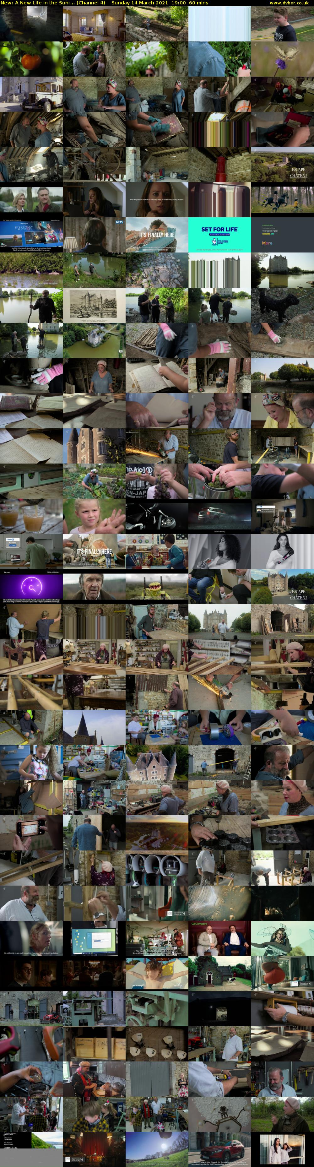 A New Life in the Sun:... (Channel 4) Sunday 14 March 2021 19:00 - 20:00