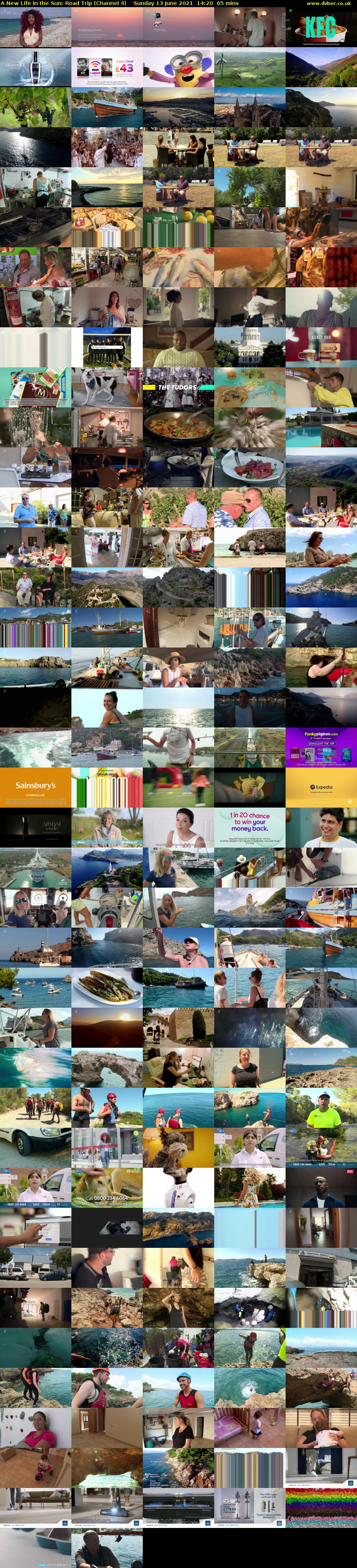 A New Life in the Sun: Road Trip (Channel 4) Sunday 13 June 2021 14:20 - 15:25