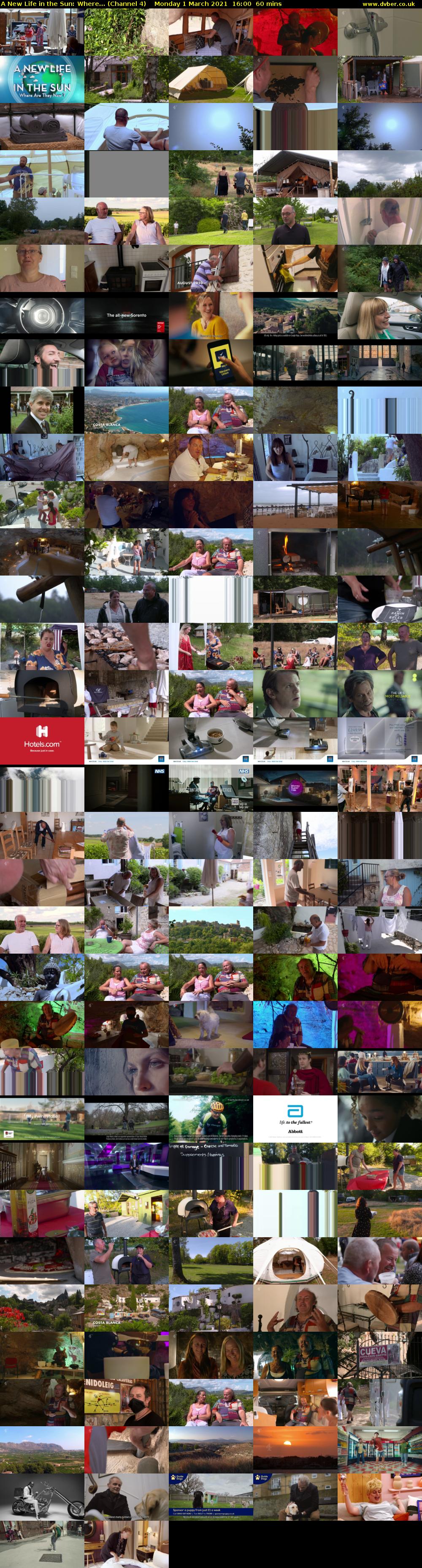 A New Life in the Sun: Where... (Channel 4) Monday 1 March 2021 16:00 - 17:00