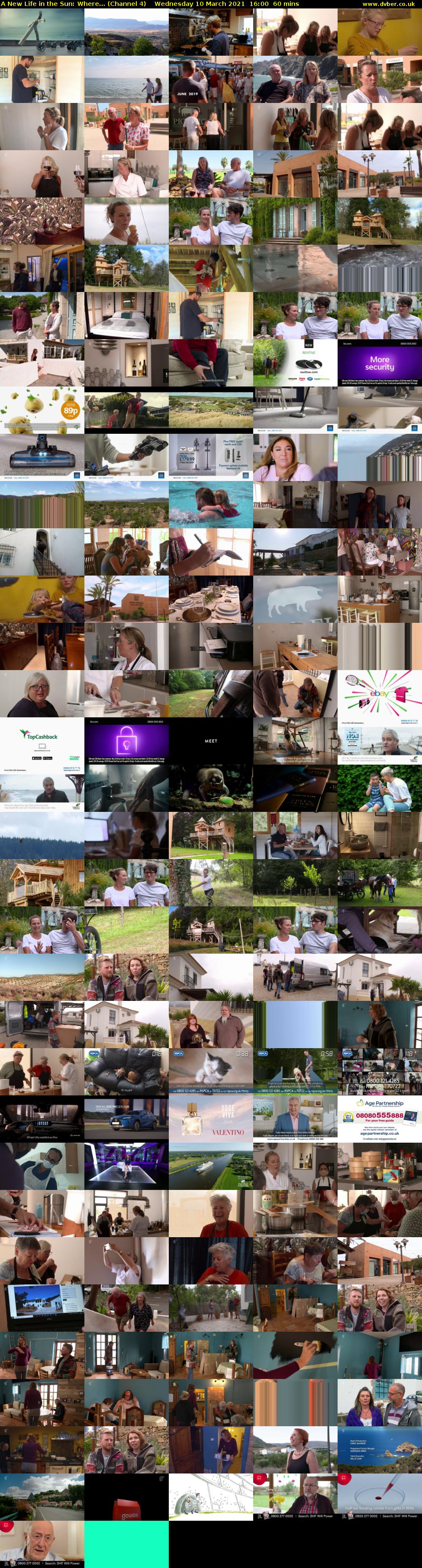 A New Life in the Sun: Where... (Channel 4) Wednesday 10 March 2021 16:00 - 17:00