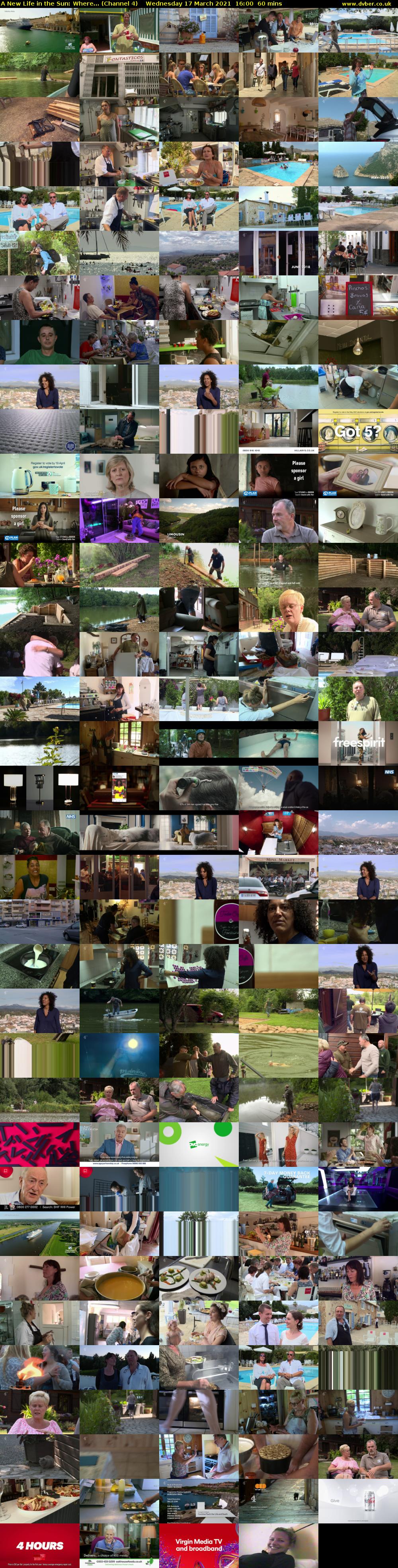 A New Life in the Sun: Where... (Channel 4) Wednesday 17 March 2021 16:00 - 17:00