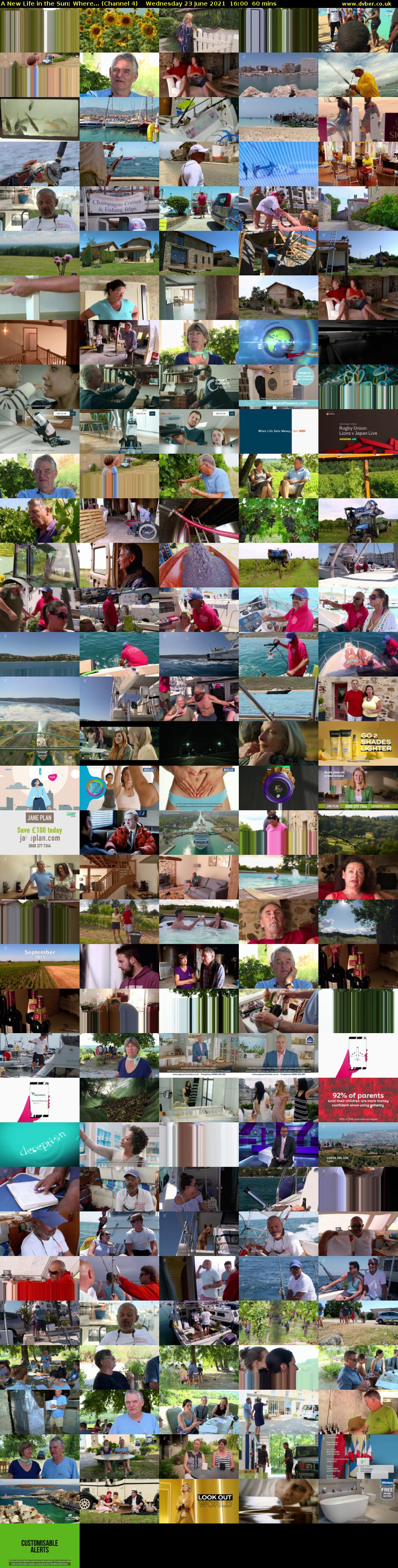 A New Life in the Sun: Where... (Channel 4) Wednesday 23 June 2021 16:00 - 17:00