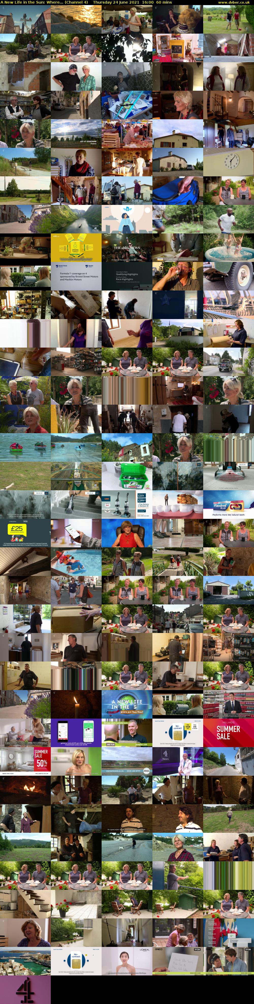 A New Life in the Sun: Where... (Channel 4) Thursday 24 June 2021 16:00 - 17:00