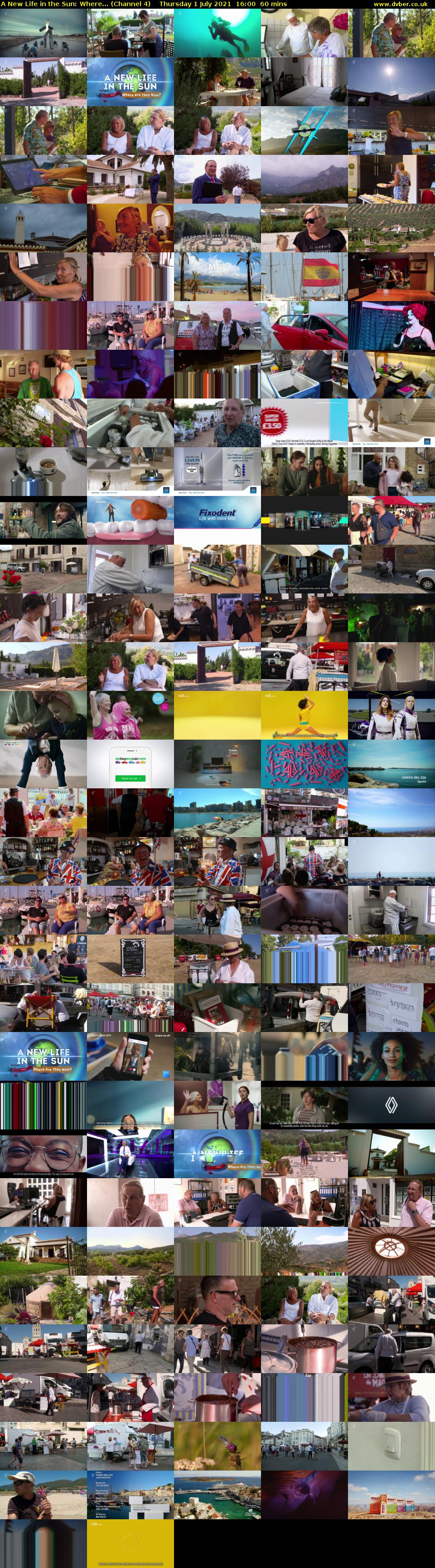 A New Life in the Sun: Where... (Channel 4) Thursday 1 July 2021 16:00 - 17:00