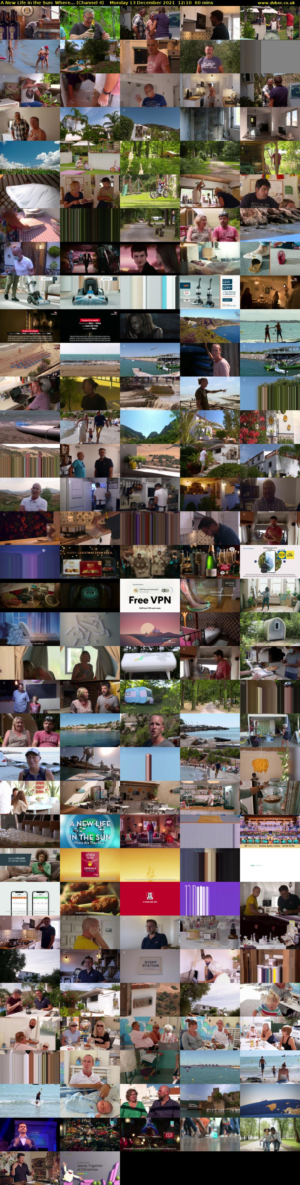 A New Life in the Sun: Where... (Channel 4) Monday 13 December 2021 12:10 - 13:10