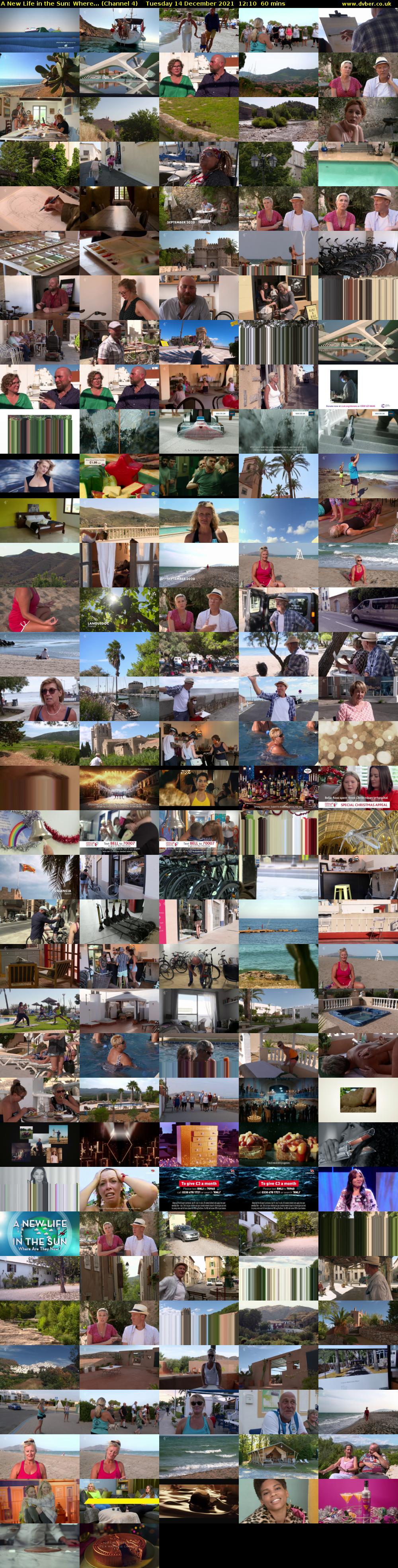 A New Life in the Sun: Where... (Channel 4) Tuesday 14 December 2021 12:10 - 13:10