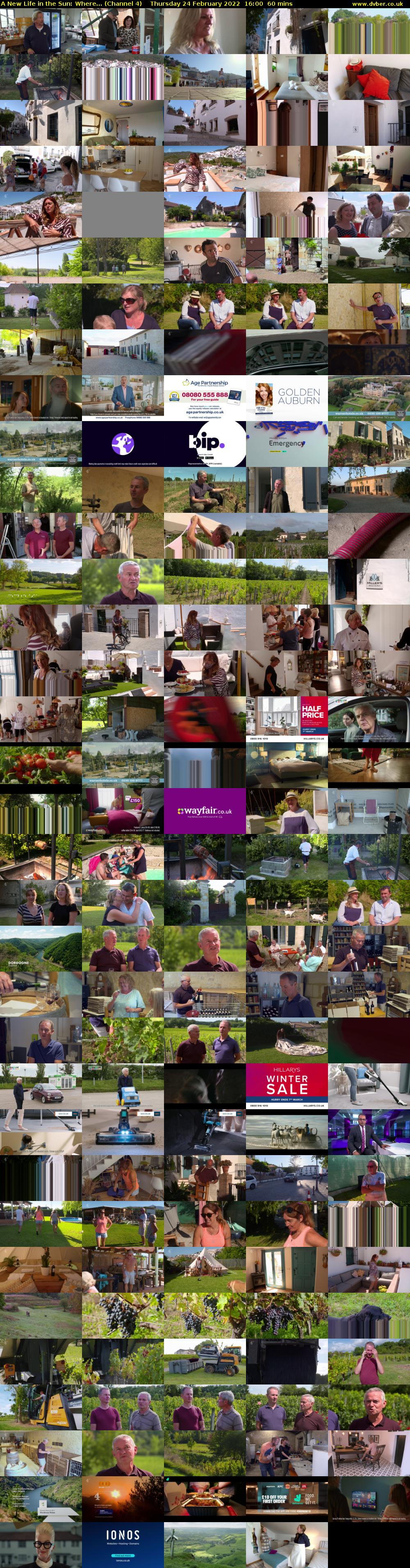 A New Life in the Sun: Where... (Channel 4) Thursday 24 February 2022 16:00 - 17:00