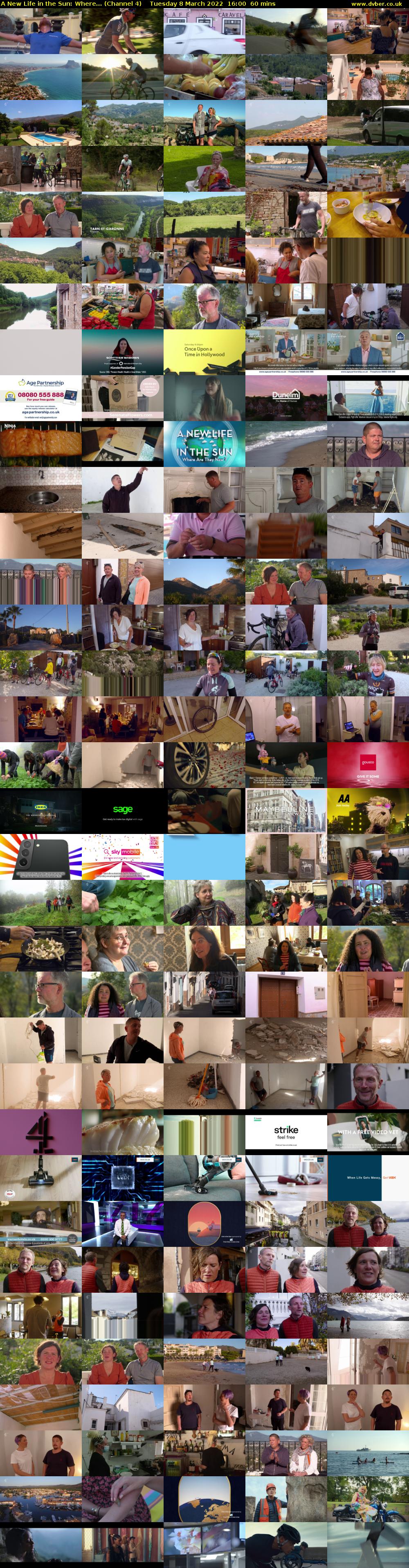 A New Life in the Sun: Where... (Channel 4) Tuesday 8 March 2022 16:00 - 17:00