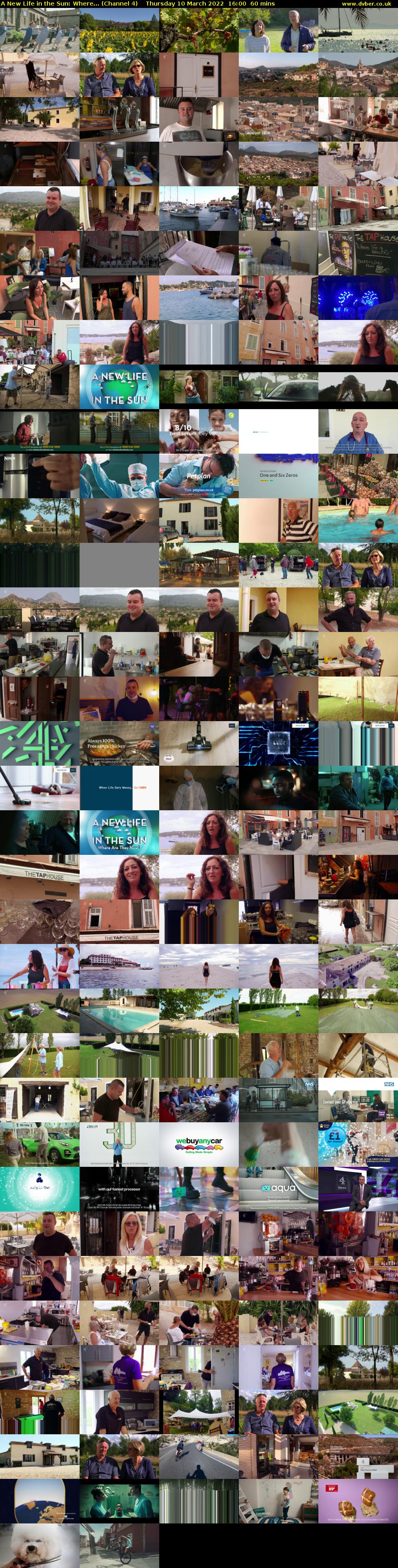 A New Life in the Sun: Where... (Channel 4) Thursday 10 March 2022 16:00 - 17:00