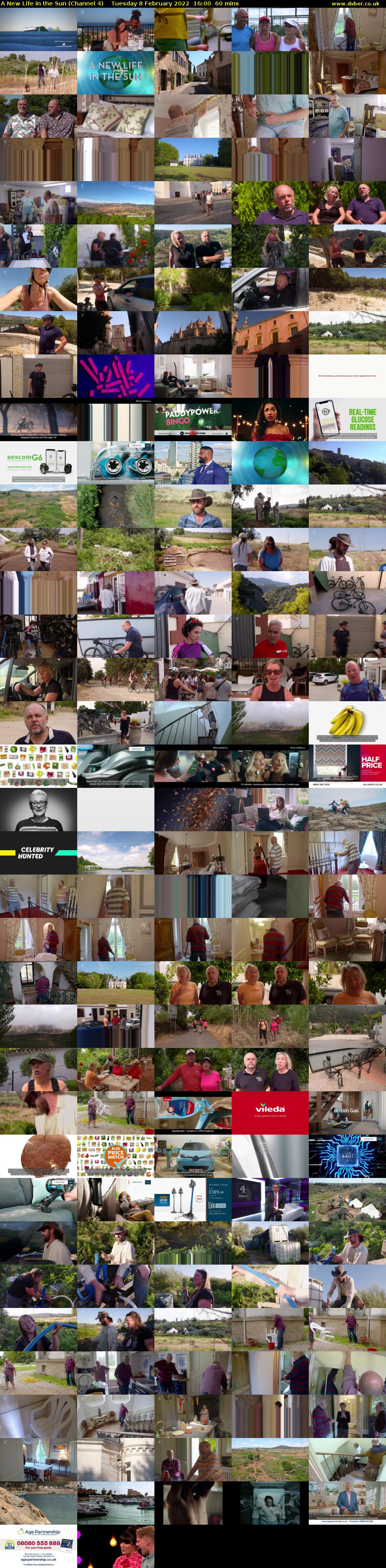 A New Life in the Sun (Channel 4) Tuesday 8 February 2022 16:00 - 17:00