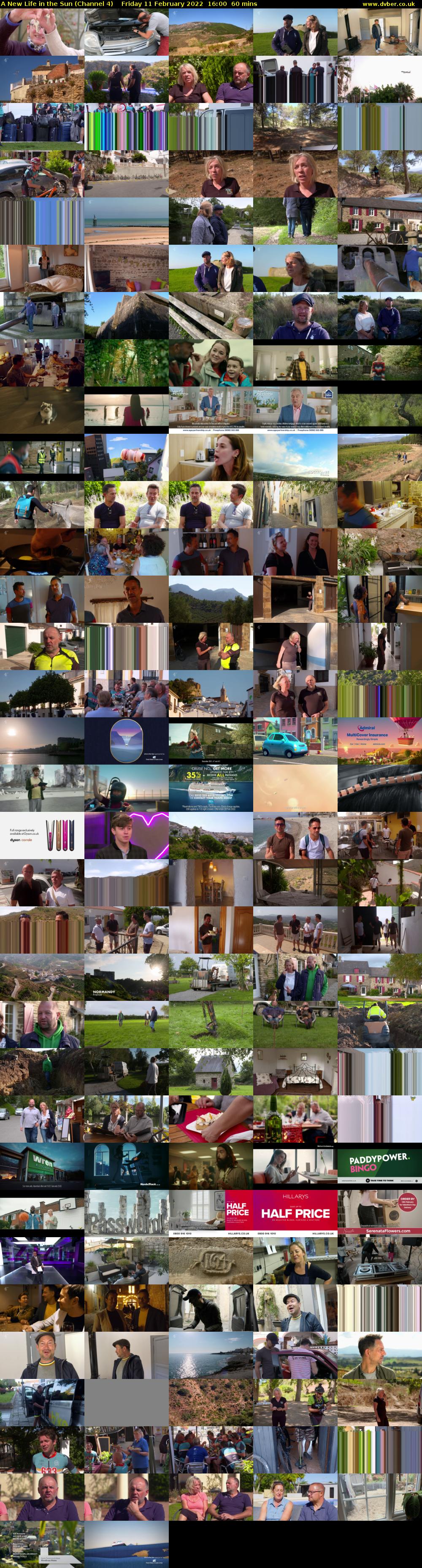 A New Life in the Sun (Channel 4) Friday 11 February 2022 16:00 - 17:00