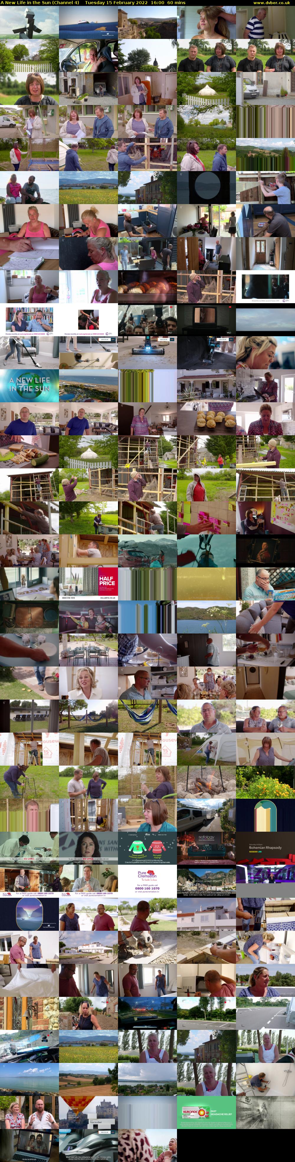 A New Life in the Sun (Channel 4) Tuesday 15 February 2022 16:00 - 17:00