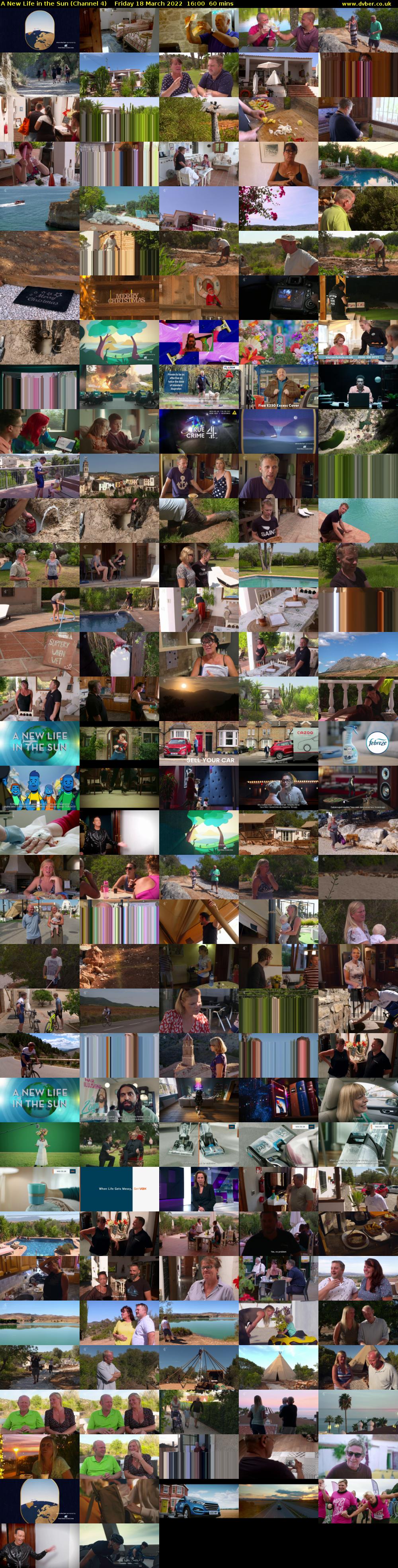 A New Life in the Sun (Channel 4) Friday 18 March 2022 16:00 - 17:00