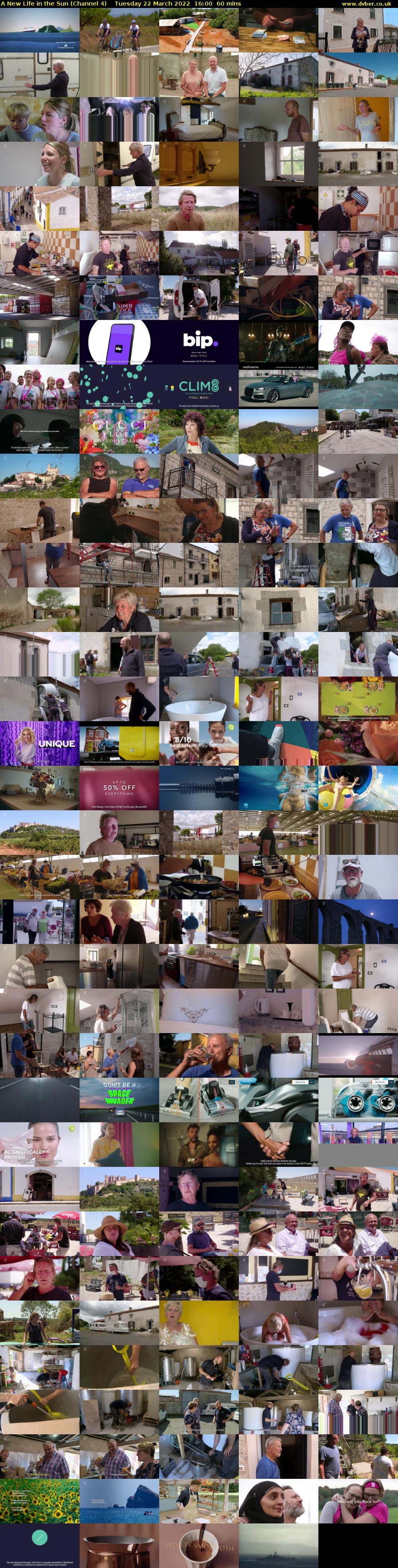 A New Life in the Sun (Channel 4) Tuesday 22 March 2022 16:00 - 17:00