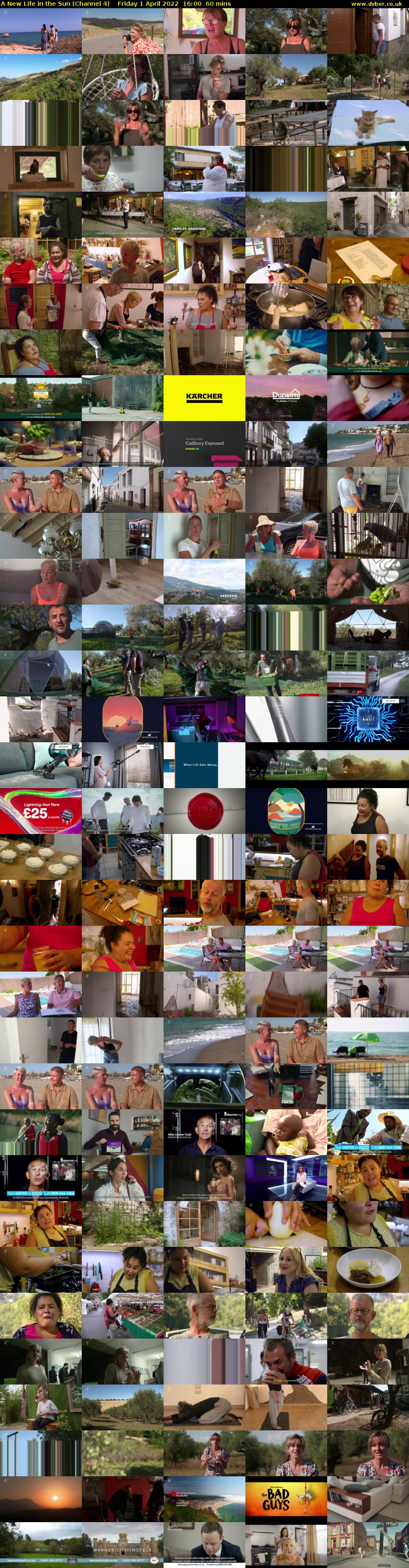 A New Life in the Sun (Channel 4) Friday 1 April 2022 16:00 - 17:00