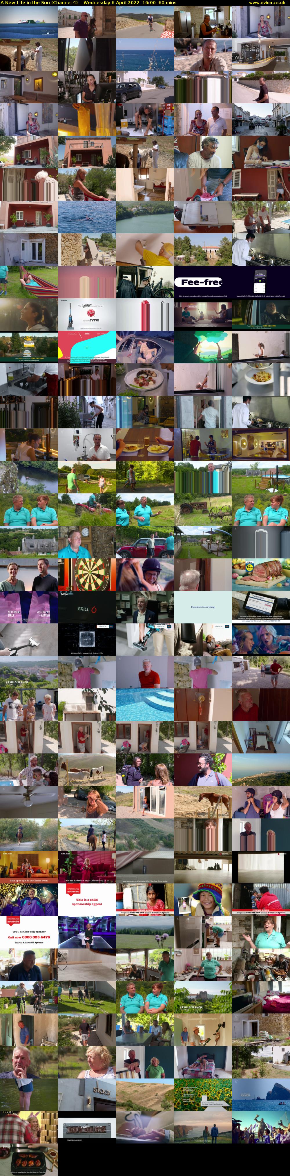 A New Life in the Sun (Channel 4) Wednesday 6 April 2022 16:00 - 17:00