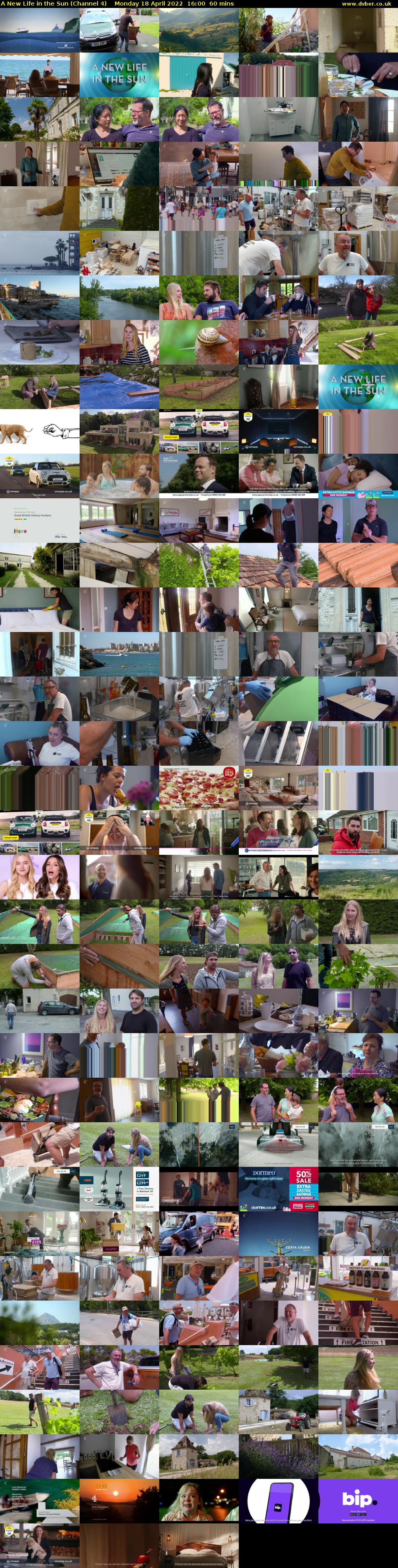 A New Life in the Sun (Channel 4) Monday 18 April 2022 16:00 - 17:00