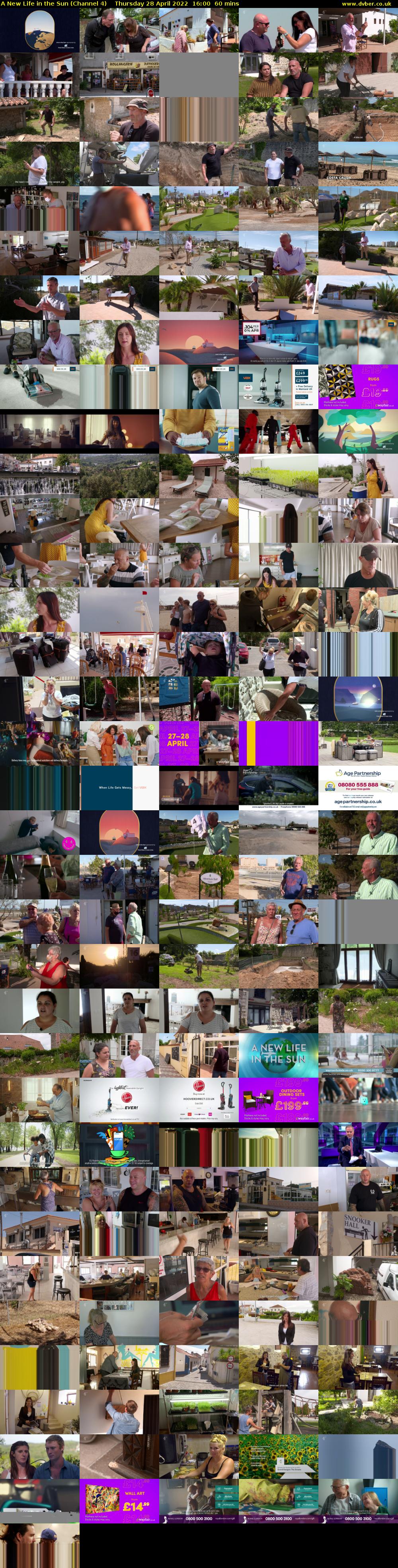 A New Life in the Sun (Channel 4) Thursday 28 April 2022 16:00 - 17:00