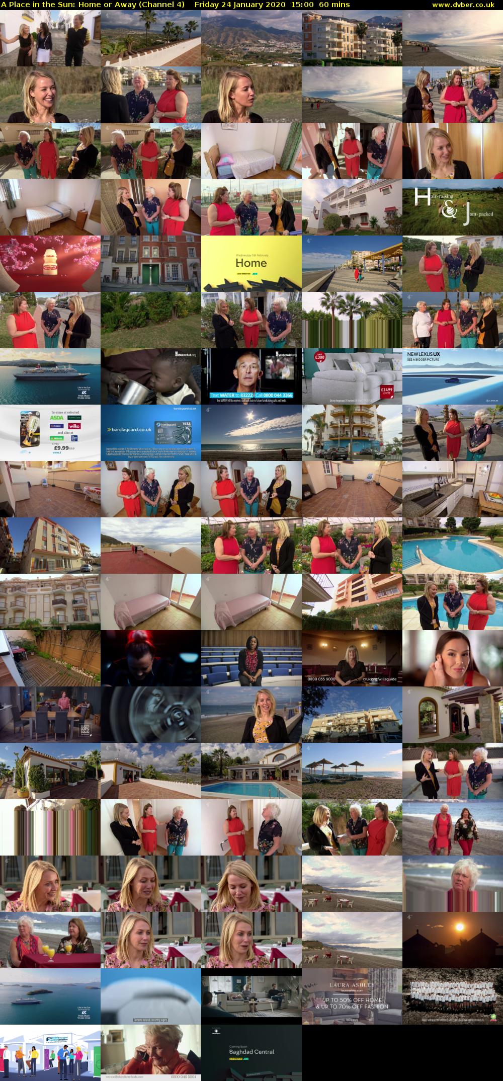 A Place in the Sun: Home or Away (Channel 4) Friday 24 January 2020 15:00 - 16:00