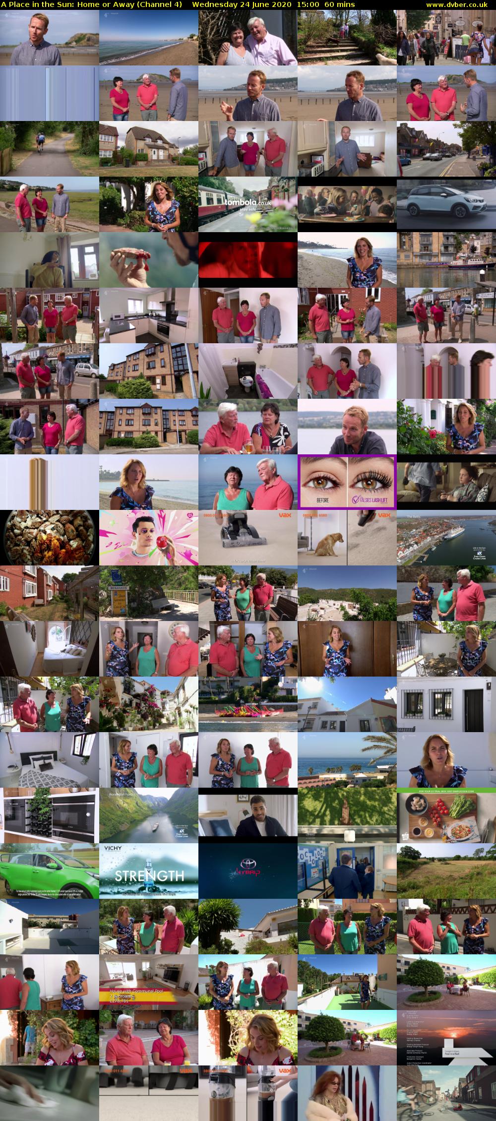 A Place in the Sun: Home or Away (Channel 4) Wednesday 24 June 2020 15:00 - 16:00