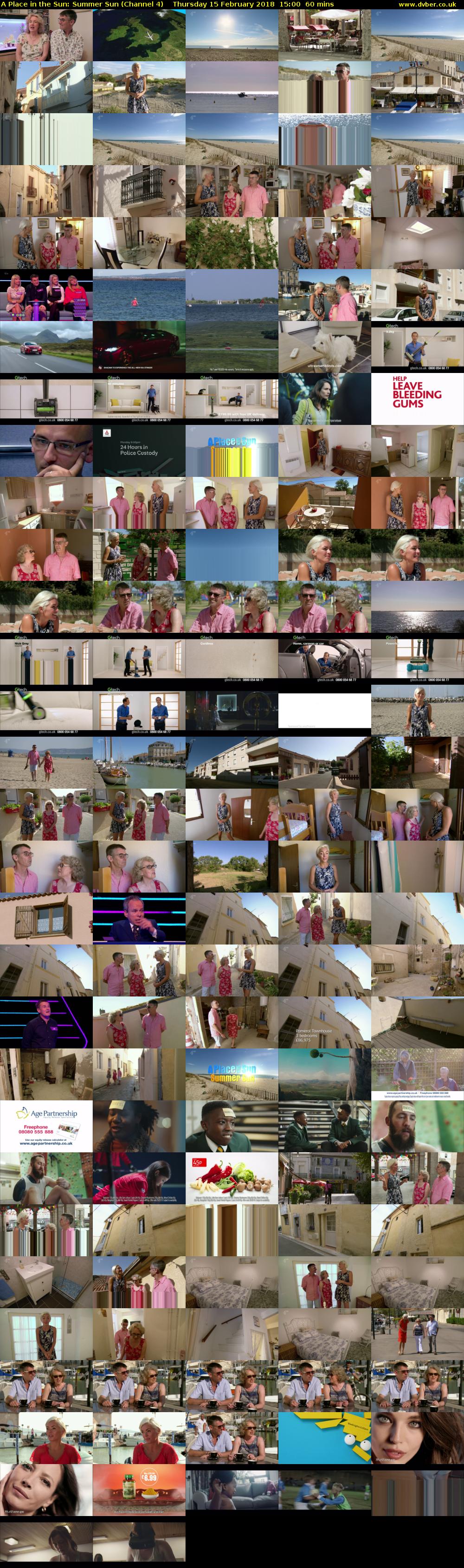 A Place in the Sun: Summer Sun (Channel 4) Thursday 15 February 2018 15:00 - 16:00
