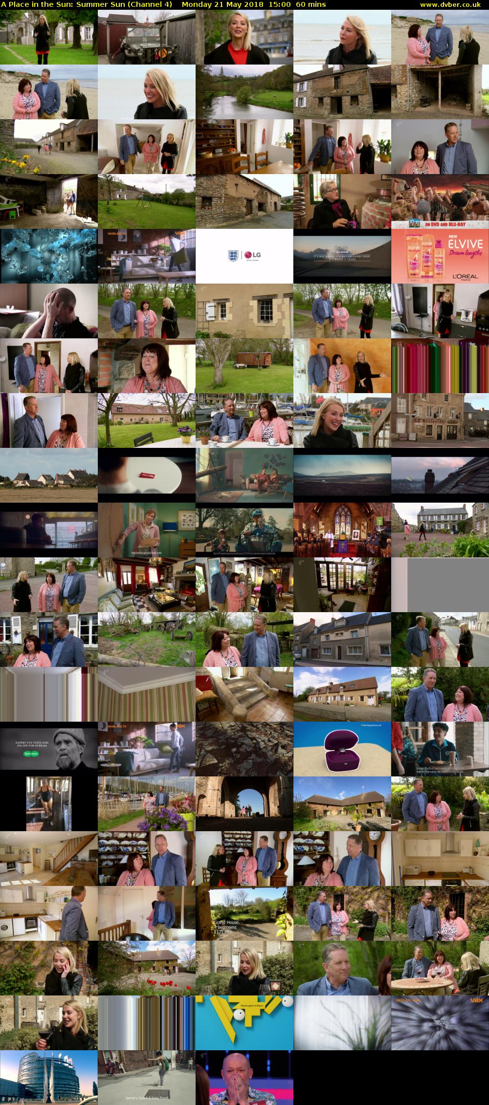 A Place in the Sun: Summer Sun (Channel 4) Monday 21 May 2018 15:00 - 16:00