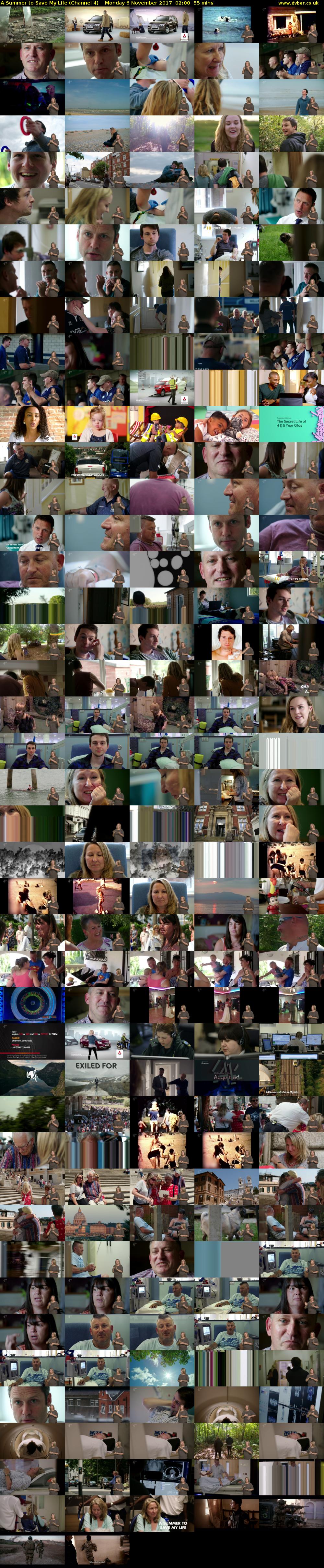 A Summer to Save My Life (Channel 4) Monday 6 November 2017 02:00 - 02:55