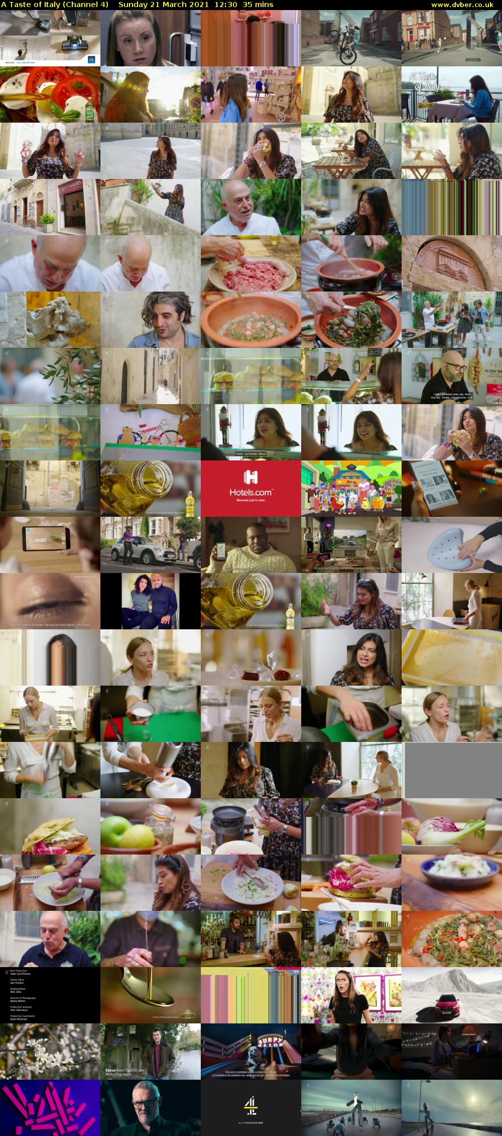 A Taste of Italy (Channel 4) Sunday 21 March 2021 12:30 - 13:05