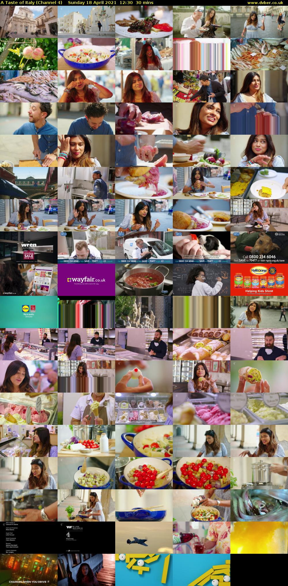 A Taste of Italy (Channel 4) Sunday 18 April 2021 12:30 - 13:00