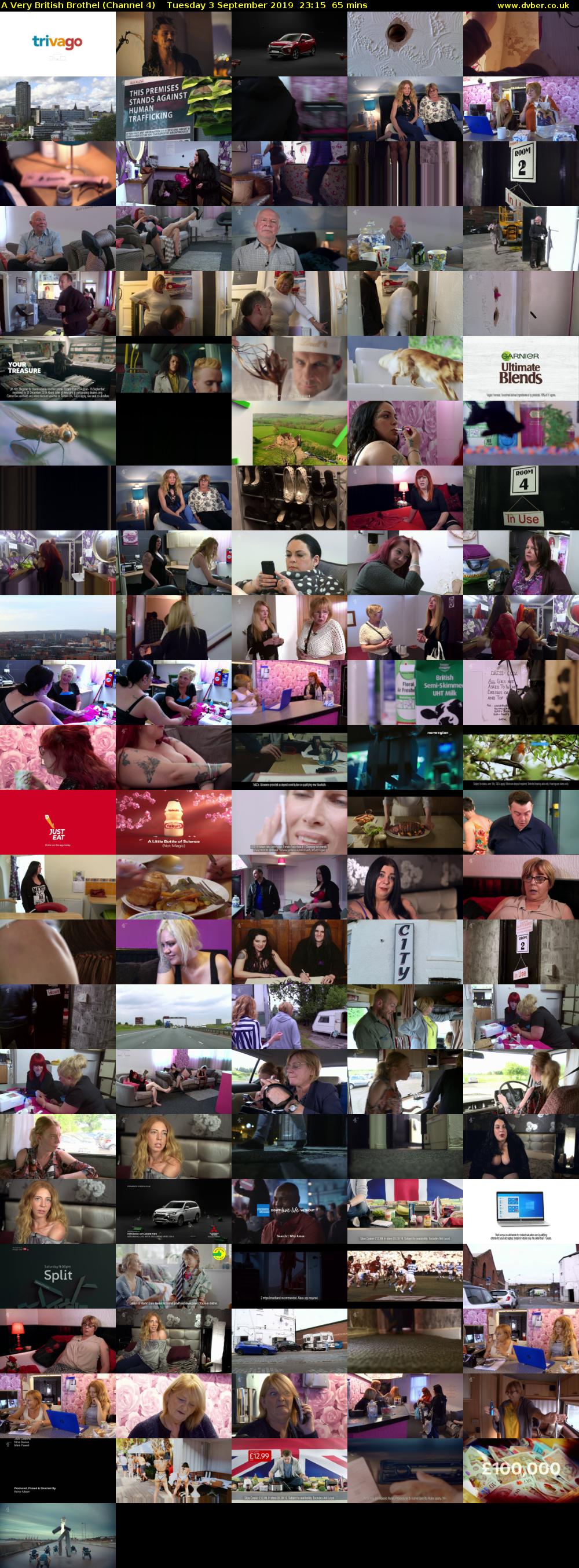 A Very British Brothel (Channel 4) Tuesday 3 September 2019 23:15 - 00:20